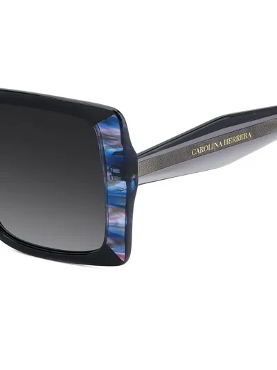 Carolina Herrera Square-frame Sunglasses In Multi