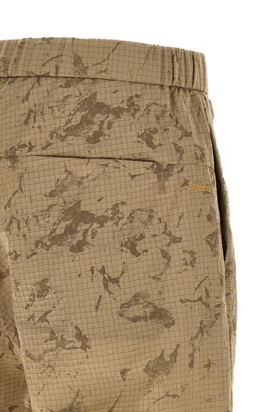 Herno Patterned Trousers In Nude