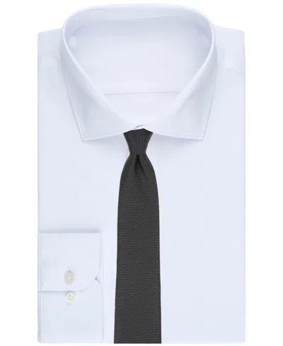 Perry Ellis Portfolio Men's Tarrant Solid Tie In Black