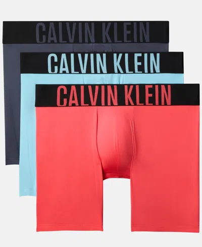 Calvin Klein Men's Intense Power Micro 3-pack Boxer Brief In Multi