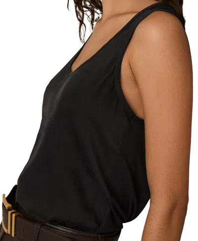 Reiss Ruby Silk Blend Cami In Black