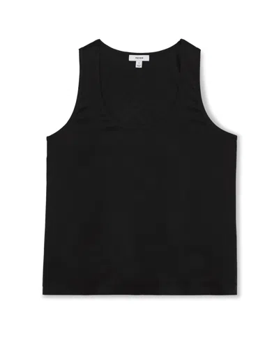 Reiss Ruby Silk Blend Cami In Black