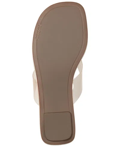 Dkny Hampton Flip Flop In White