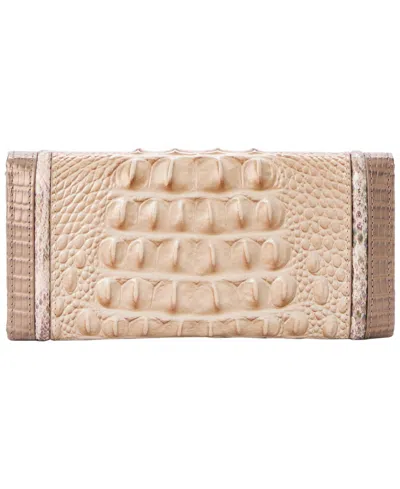 Brahmin Veronica Croc Embossed Leather Wallet In Multi