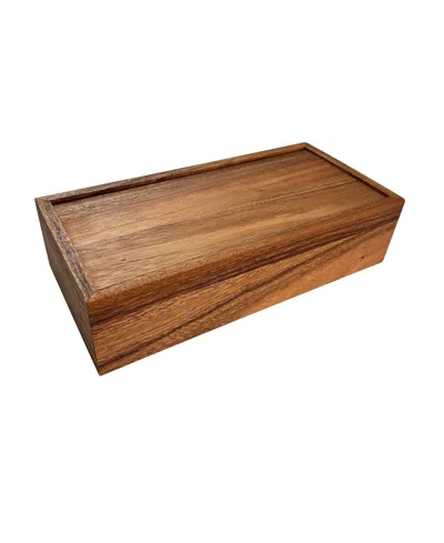 Ironwood Xl Rectangular 16" Tea Box In Brown