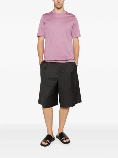 Ferrante Round-neck T-shirt In Pink