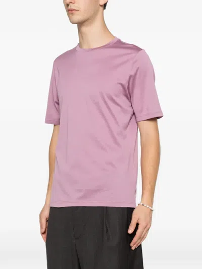 Ferrante Round-neck T-shirt In Pink