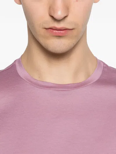 Ferrante Round-neck T-shirt In Pink