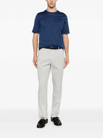 Ferrante Round-neck T-shirt In Blue