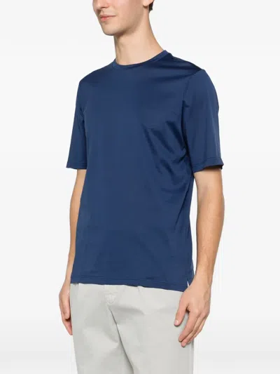 Ferrante Round-neck T-shirt In Blue