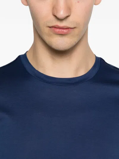 Ferrante Round-neck T-shirt In Blue