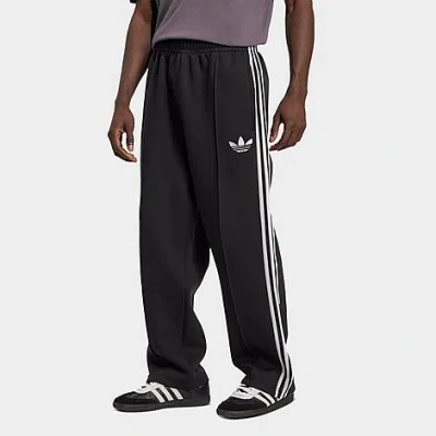 Adidas Originals Mens Adidas Super Star Loose Track Pants In Black/white