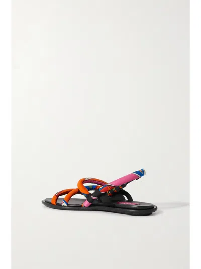 Pucci Printed Sandals In Multi