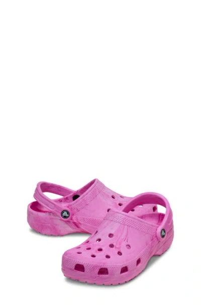 Crocs Kids' Classic Marbled Clog In Multi
