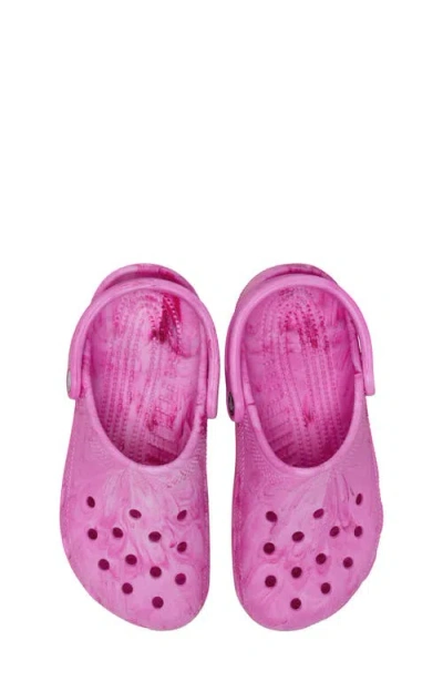 Crocs Kids' Classic Marbled Clog In Multi