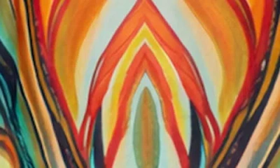Ranee's Ranees V-neck Long Caftan In Multi