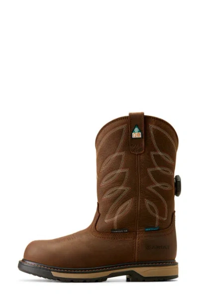 Ariat Riveter Pull-on Boot In Brown