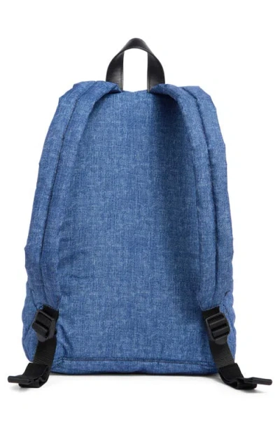 Marc Jacobs Quilted Denim Effect Nylon Backpack In Blue
