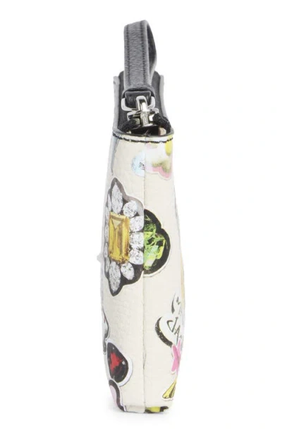 Marc Jacobs Sticker Print Wristlet In Multi