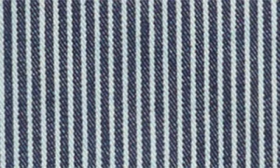 Les Deux Robert Stripe Jacket In Blue