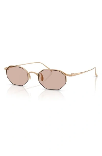 Armani Exchange Ax  49mm Rectangular Sunglasses In Pattern