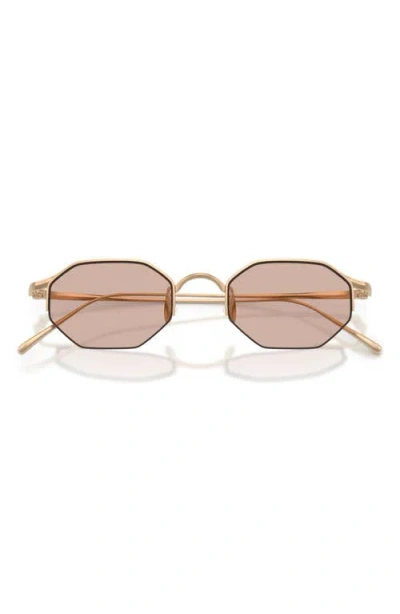 Armani Exchange Ax  49mm Rectangular Sunglasses In Pattern