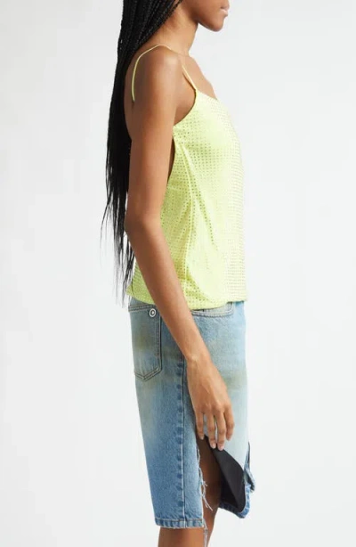 Area Crystal Hotfix Cami Top In Multi
