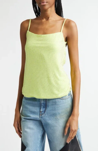 Area Crystal Hotfix Cami Top In Multi