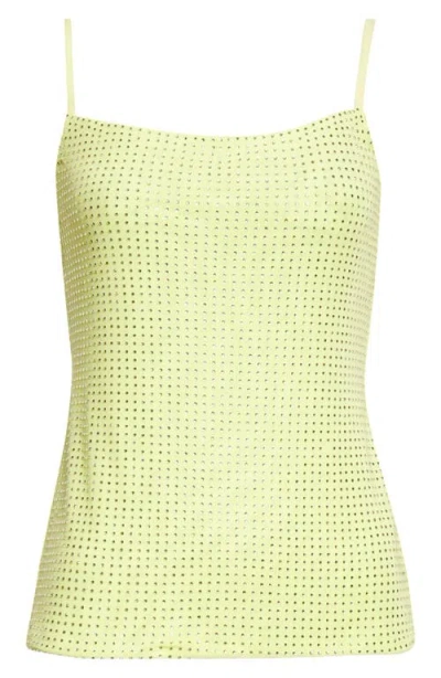 Area Crystal Hotfix Cami Top In Multi