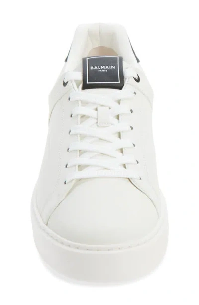 Balmain B-court Trainer In White
