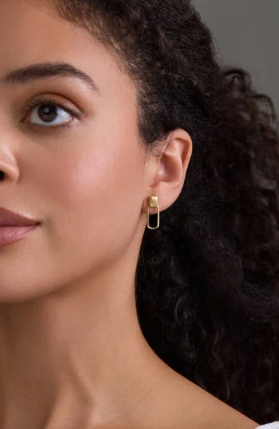 Bony Levy 14k Gold Link Drop Earrings In Pattern