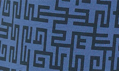 Tiny Tribe Kids' Geo Pull-on Shorts In Blue