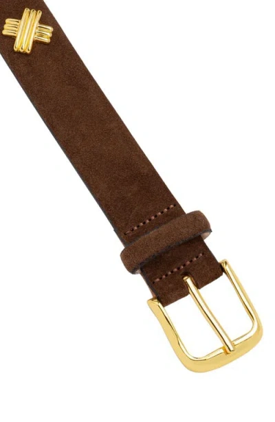 Aureum X-stud Belt In Purple