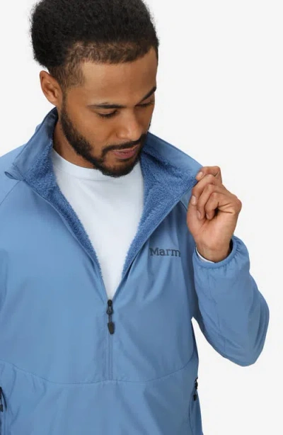 Marmot Aerothermal Half Zip Pullover In Blue