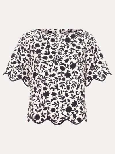 Phase Eight Abi Printed Top In Multi