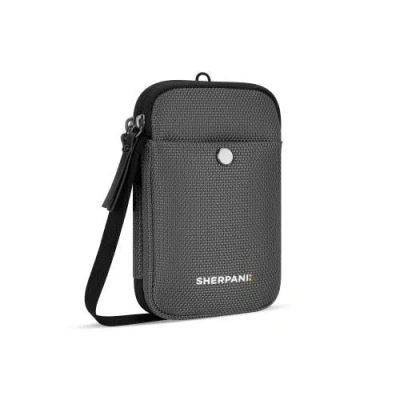 Sherpani Simplicity Anti-theft Crossbody Wallet In Black