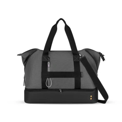 Sherpani Boston Anti-theft Weekender Duffle Bag In Gray