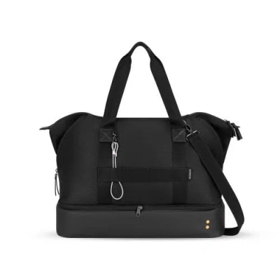 Sherpani Boston Anti-theft Weekender Duffle Bag In Black