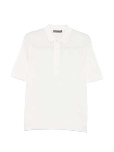 Corneliani Short-sleeves Polo Shirt In White