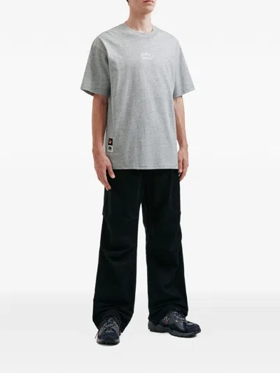 Izzue Text Print T-shirt In Gray