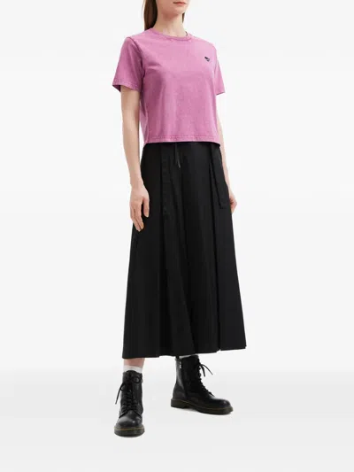 Izzue Patch T-shirt In Pink