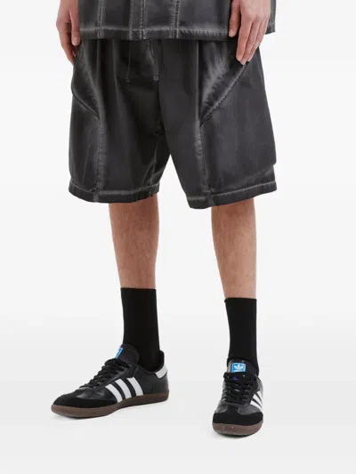 Five Cm Panel Shorts In Gray