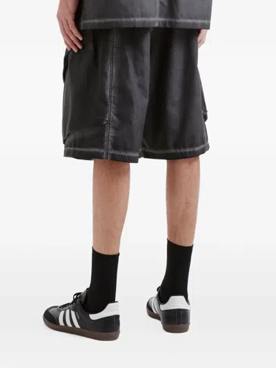 Five Cm Panel Shorts In Gray