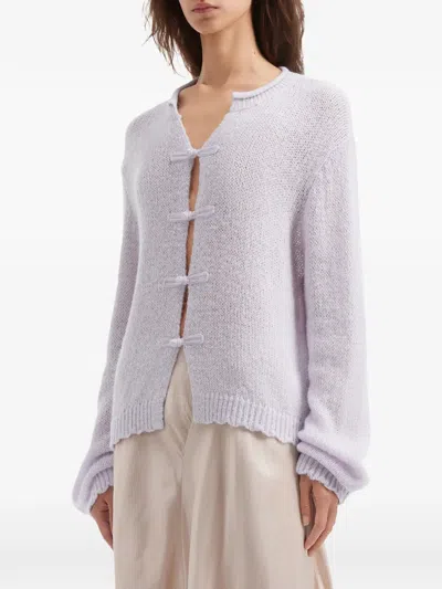 B+ab Buttoned Cardigan In Pink