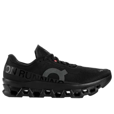 On Cloudmster 2 Rubber-trimmed Mesh Running Sneakers In Black