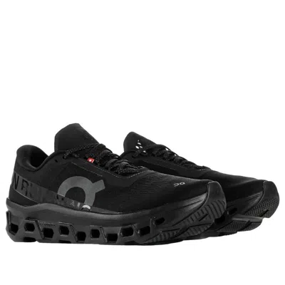 On Cloudmster 2 Rubber-trimmed Mesh Running Sneakers In Black