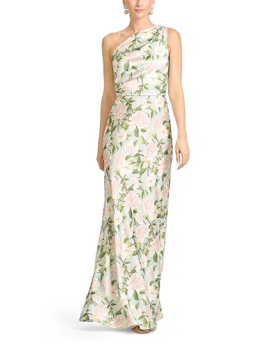 Sachin & Babi Sachin And Babi Delphine One Shoulder Gown In Multi