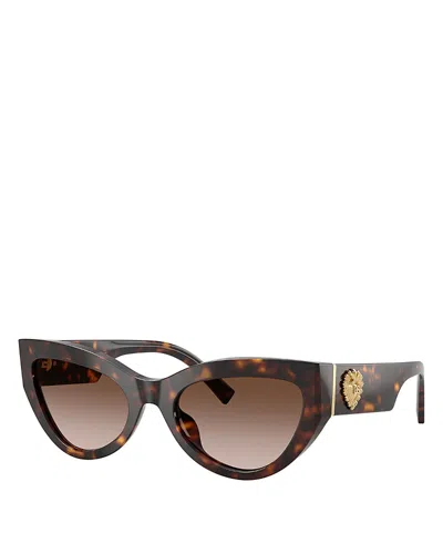 Dolce & Gabbana Devotion Sunglasses In Brown