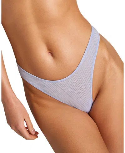 Negative Whipped Dipped Thong In Muse In Blue