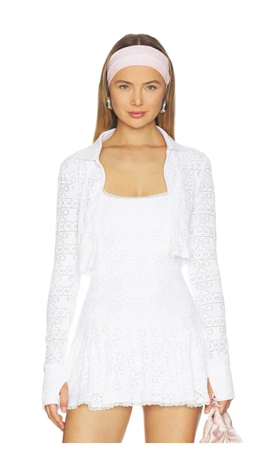 Loveshackfancy Tinker Jacket In White